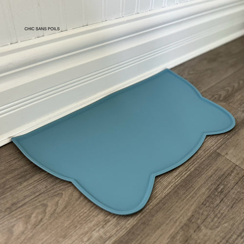 Silicone Mat - Blue Cat