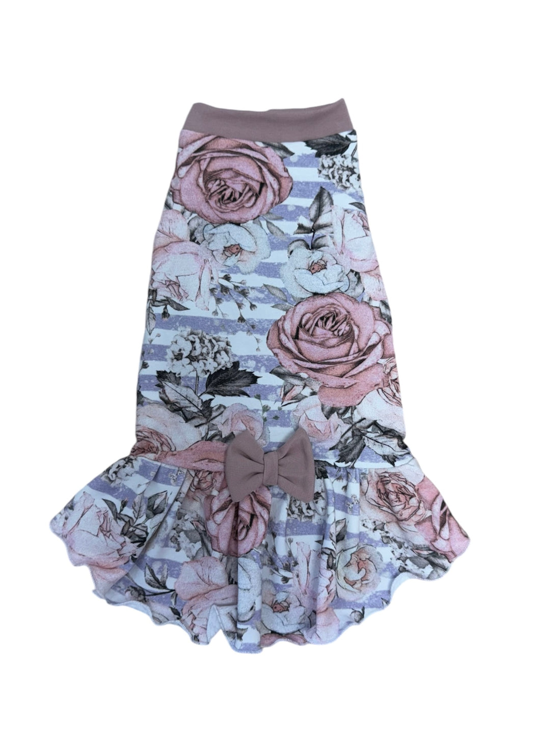 Dress - Purple roses