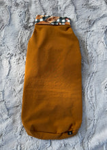Charger l&#39;image dans la galerie, Chandail long col chemise - Plaid écureuil &amp; caramel