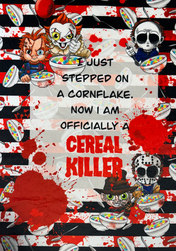 Squishy cuddly toy - Cereal Killer phrase