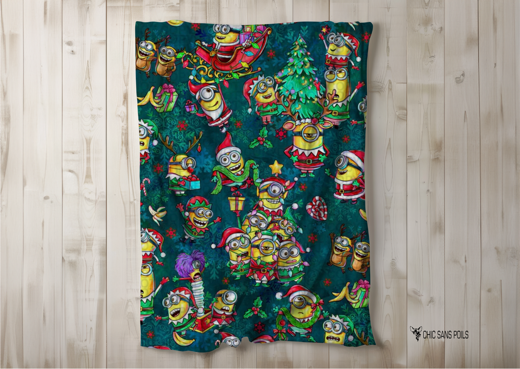 Squishy comforter - Christmas Minions