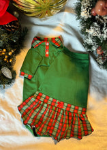 Load image into Gallery viewer, Polo - Red &amp; Green Checks