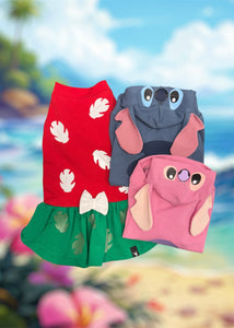 Chandail long à capuche - Stitch