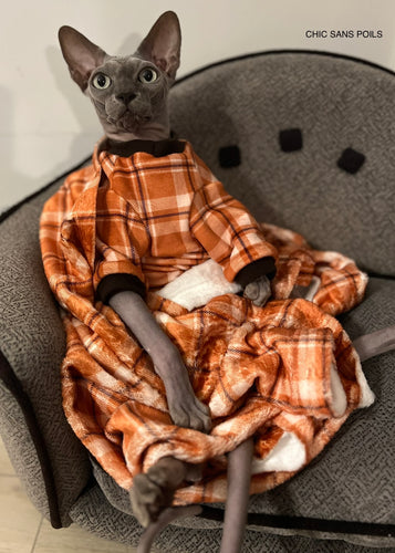 Pyjama SQUISHY - Rust Plaid