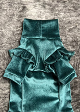 Charger l&#39;image dans la galerie, Robe manches longues - Vert velours