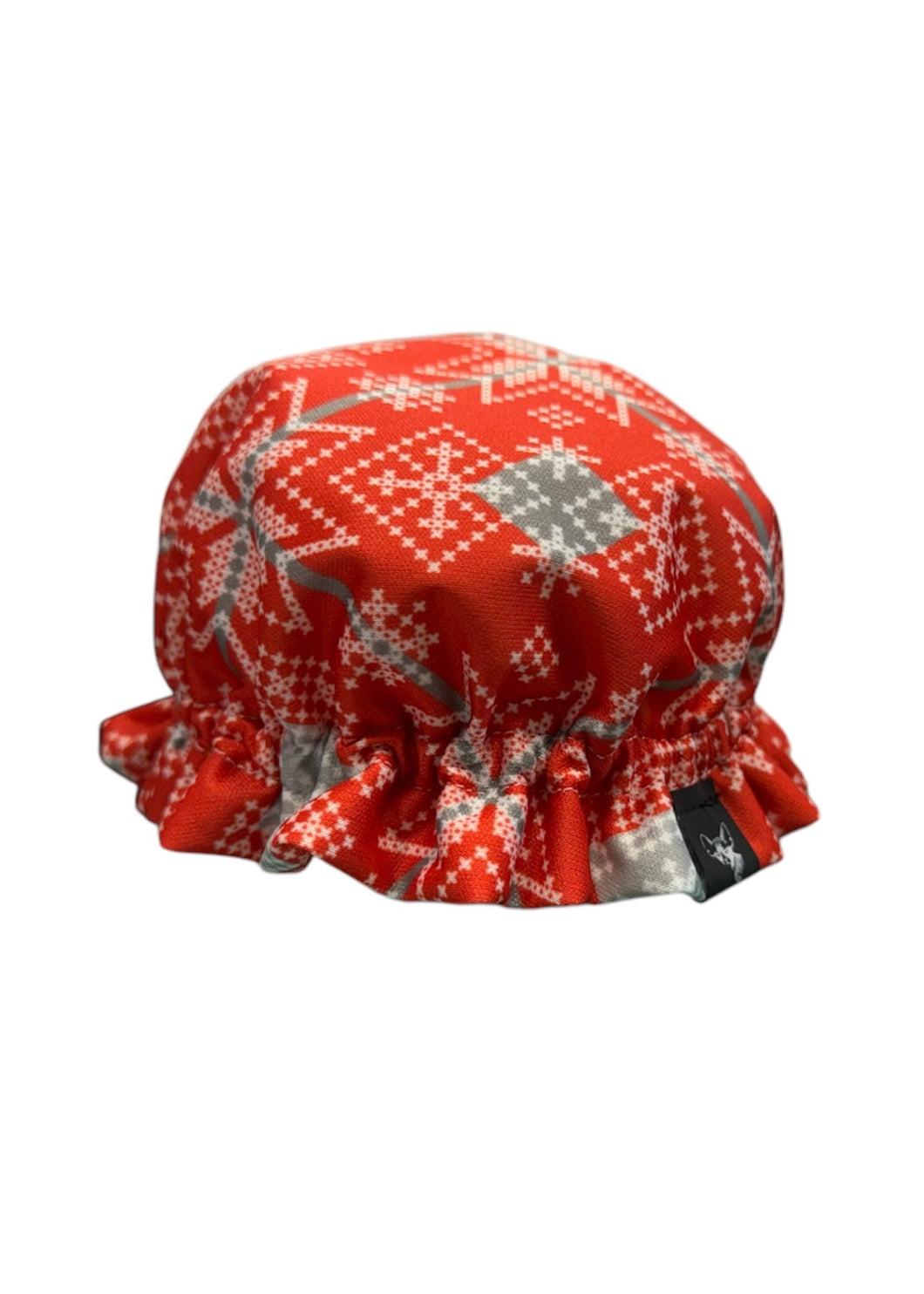 Bonnet de douche - Tricot festif