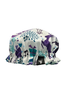 Bonnet de douche - Hiver violet