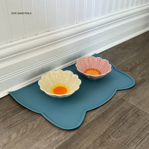 Silicone Mat - Blue Cat