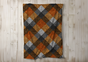 Doudou squishy - Plaid d'automne