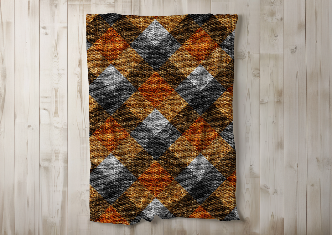 Doudou squishy - Plaid d'automne