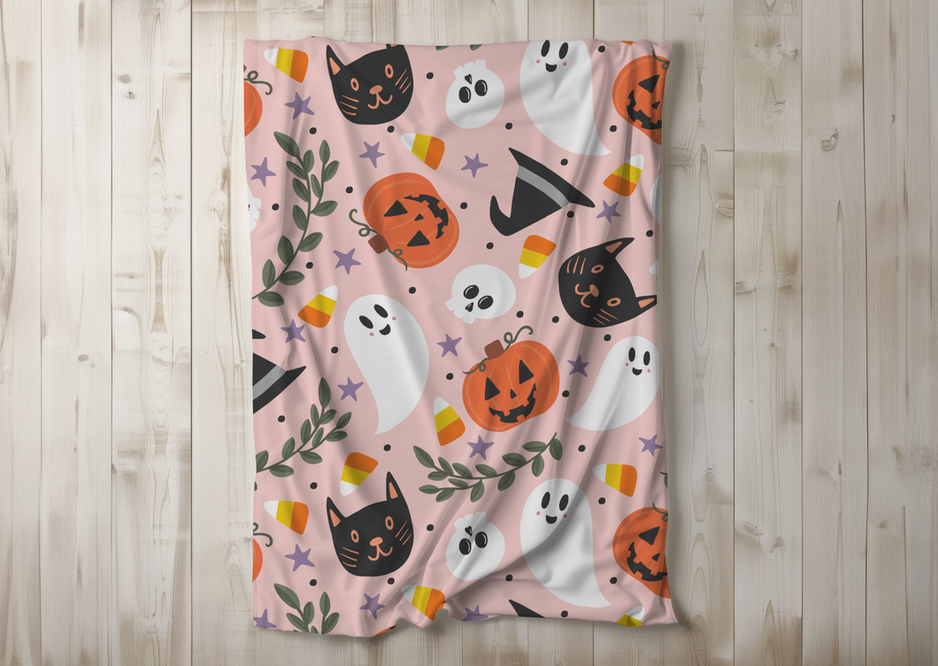 Doudou squishy - Kitty, pumpkin & ghost