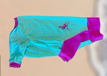 Load image into Gallery viewer, UV protection SPF50+ One piece - Mint &amp; fuchsia CSP