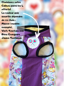 Long hooded sweater - Personalized Calinou