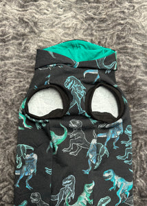 Cotton Hoodie (thinner) - Dinosaurs