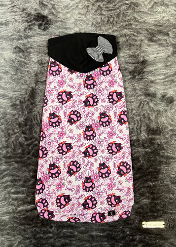 Long Hooded Sweater - Blood Paws