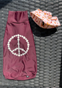 Protection UV FPS 50+ -Burgundy Marguerite Peace