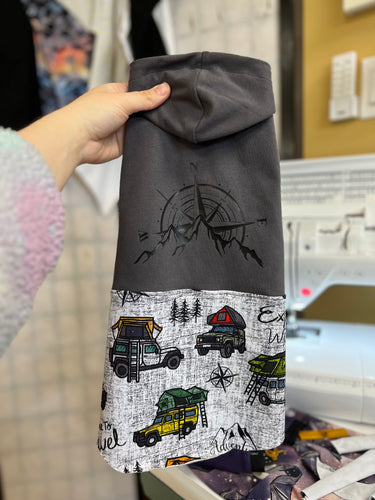 Hooded camisole - Time to Travel 🧭