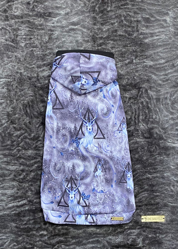 Long Hooded Sweater - Mystical W