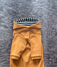 Load image into Gallery viewer, Long Hooded Sweater - Caramel &amp; Striped