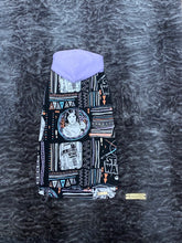 Load image into Gallery viewer, Long Hooded Sweater - SW &amp; Lilac