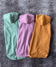 Load image into Gallery viewer, Long Hooded Sweater - Caramel &amp; Striped