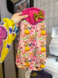 Chandail long à capuche - Princesses Peach & Daisy GRIS