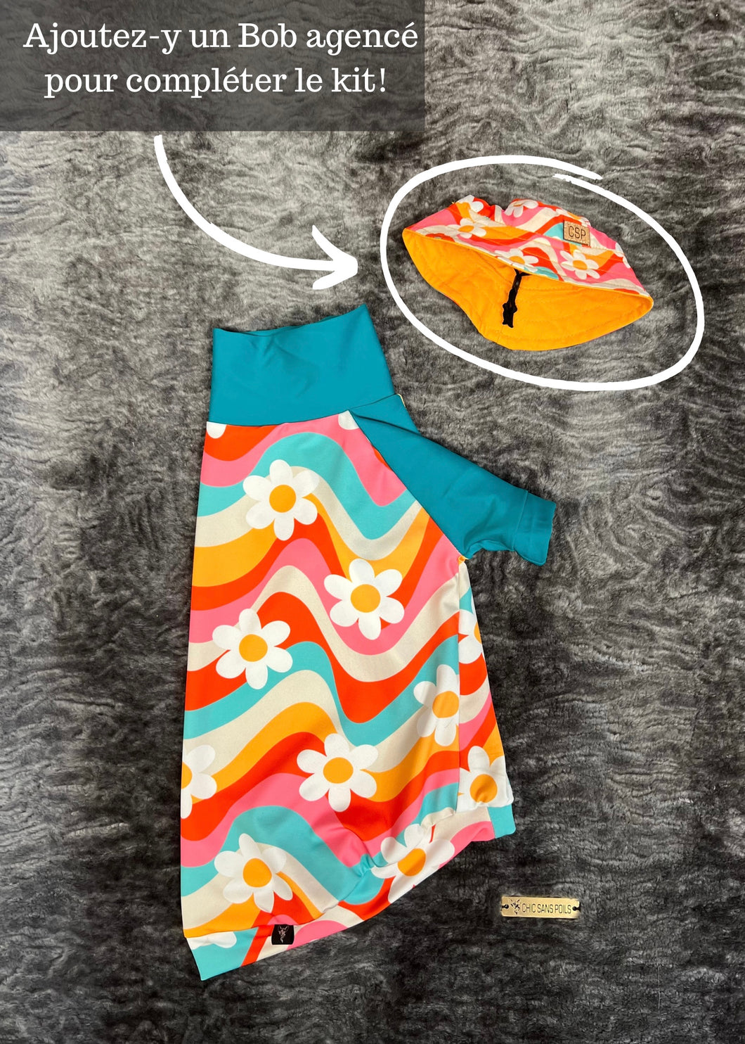 UV protection SPF 50+ - Groovy Flowers