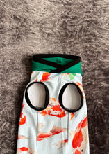 Charger l&#39;image dans la galerie, Camisole capuche - Koi &amp; vert