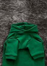 Charger l&#39;image dans la galerie, Chandail  long à capuche - Vert foncé