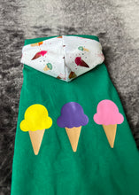 Load image into Gallery viewer, Hooded tank top - Ice Cream X3