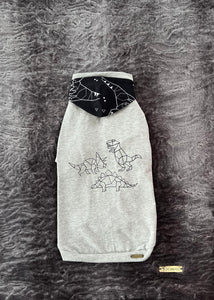 Basic Hooded - Geometric Dinos