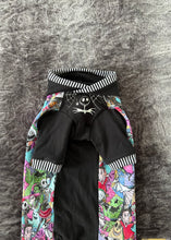 Load image into Gallery viewer, Long Hooded Sweater - Scary Jack GLOW IN THE DARK