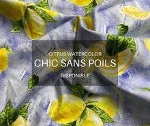 Charger l&#39;image dans la galerie, ECONOCHAT - CITRUS Watercolor