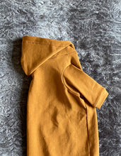 Load image into Gallery viewer, Long Hooded Sweater - Caramel &amp; Striped