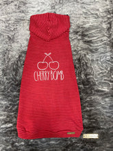 Load image into Gallery viewer, Long Turtleneck Hooded Sweater - Cherry Bomb
