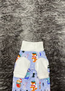 Long sleeve turtleneck - Winter animals and polar