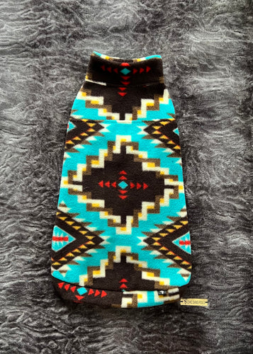Kiwi - Blue Geometric Shapes