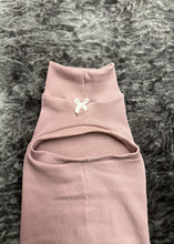 Load image into Gallery viewer, Turtleneck - Old pink cotton rib