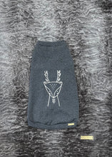 Load image into Gallery viewer, RUFFLES long sleeve sweater - Deer on gray background