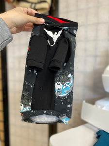Long hooded sweater - Croque mou 2.0