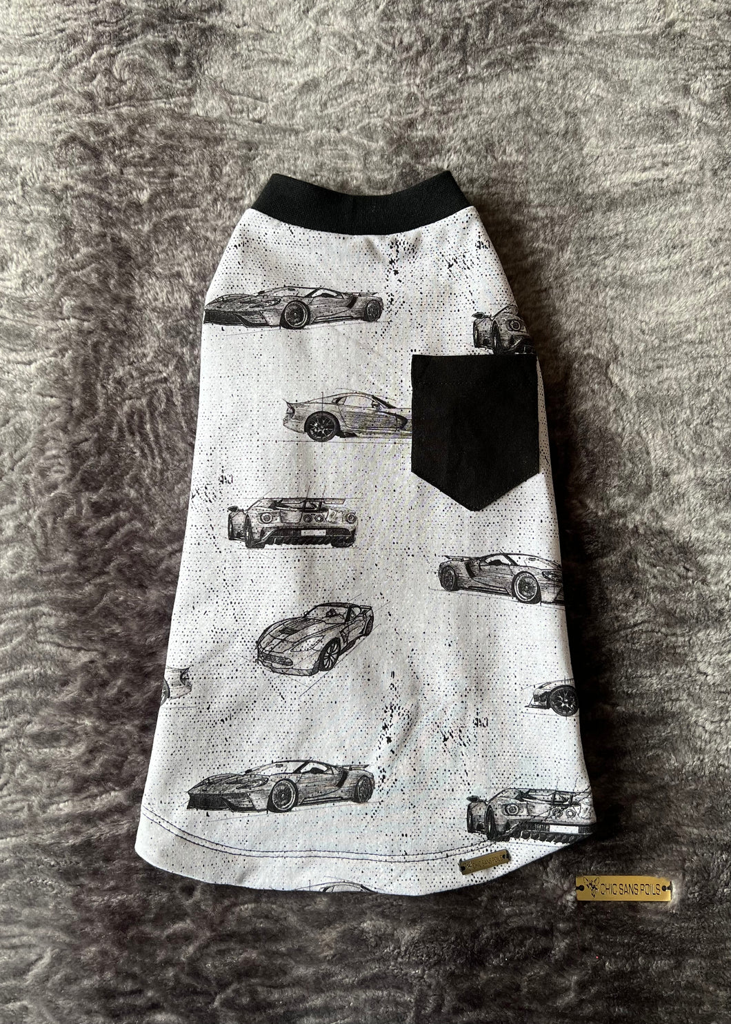 T-shirt curve - Voitures de luxe