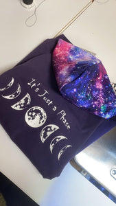 Long hooded sweater - Galaxy 🌌 Abracadabra