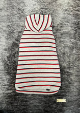 Load image into Gallery viewer, Cotton Hoodie - Red-Navy &amp; Grey Striped