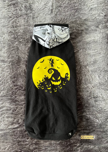 Long Hooded Sweater - Yellow Moon Jack