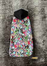 Load image into Gallery viewer, Long Hooded Sweater - Scary Jack GLOW IN THE DARK