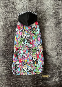 Long Hooded Sweater - Scary Jack GLOW IN THE DARK