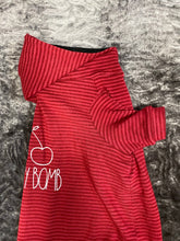 Load image into Gallery viewer, Long Turtleneck Hooded Sweater - Cherry Bomb