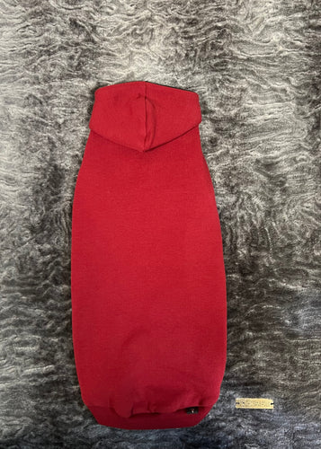 Organic Cotton Hoodie - Chili Red