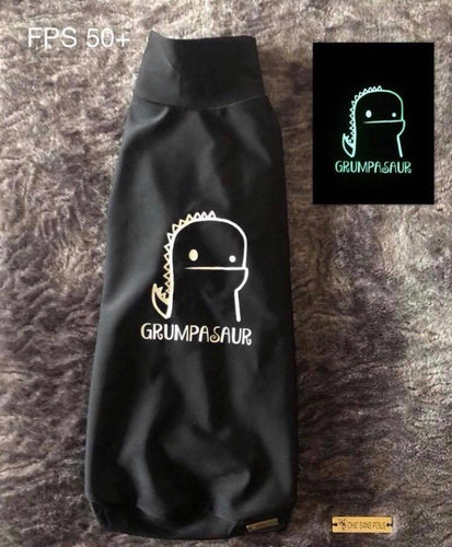 UV Protection SPF 50+ - Black Grumpasaur