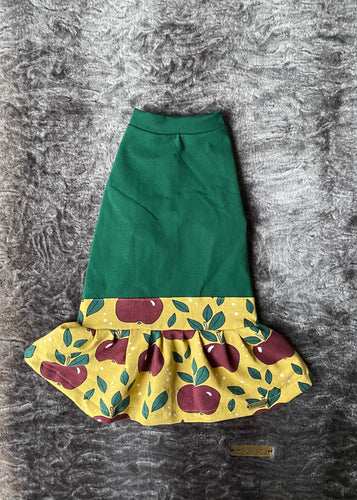 Long sleeve dress - Apples